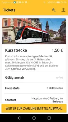 FahrPlan+ android App screenshot 1